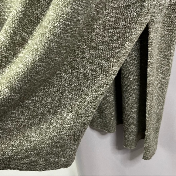 J. Jill Pure Jill Heather Green Short Sleeve Knit Mini Dress XL - Picture 4 of 5